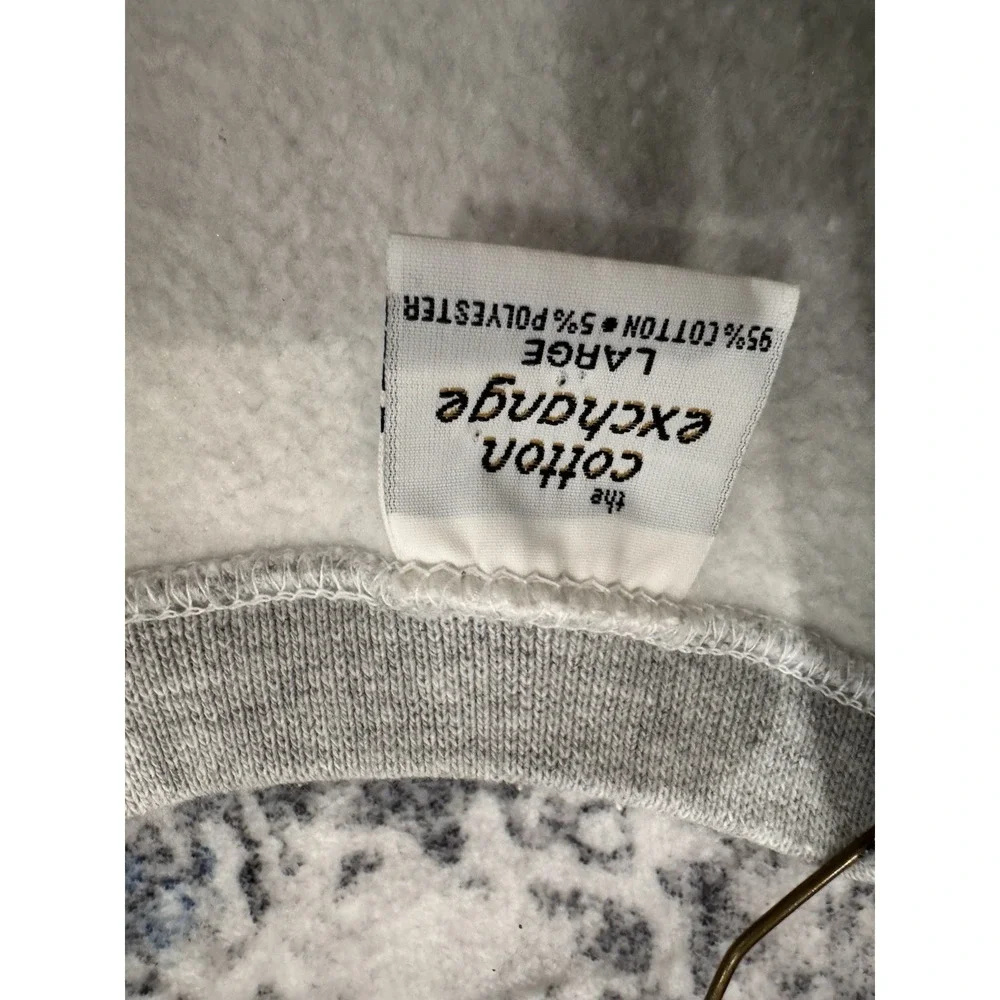 Vintage The Cotton Exchange UCSF Sweatshirt Large Gray Embroidered Crewneck Usa